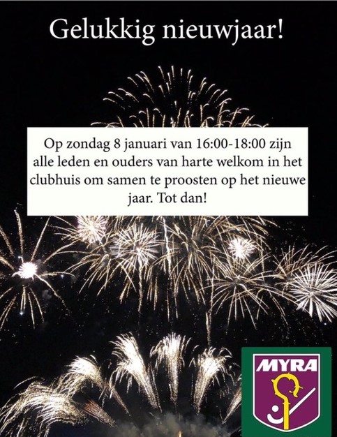 Nieuwjaarsreceptie: zondag 8 januari Nieuws afbeelding